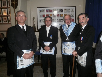 Sessão Magna de Instalação das Lojas Zorobabel-348 e Agostinho Jose Feres-349